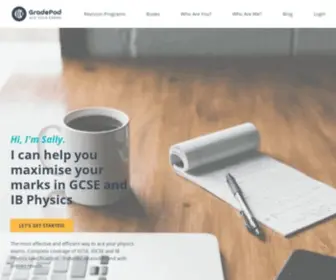 Gradepod.com(Maximise Your Marks in IB Physics) Screenshot