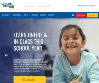 Gradepowerlearning.com(GradePower Learning) Screenshot