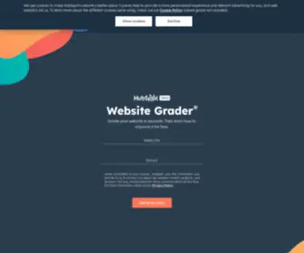 Grader.com(Website grader) Screenshot