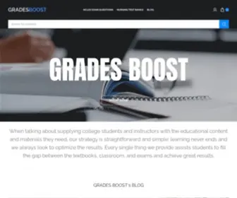 Gradesboost.com(Grades Boost) Screenshot