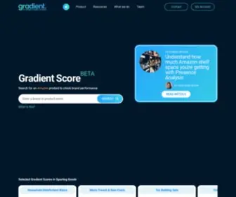 Gradient.io(Intelligent Insights for Amazon) Screenshot