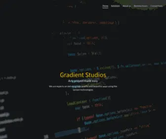 Gradientstudios.com.mx(Gradient Studios) Screenshot