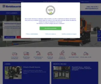 Gradinariu.ro(Importator utilaje salubrizare si constructii) Screenshot