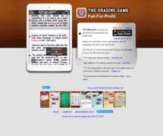 Gradinggame.com(The Grading Game) Screenshot