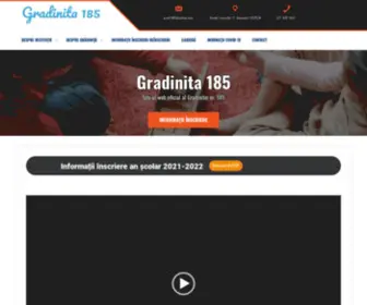 Gradinita185.ro(Gradinita 185) Screenshot