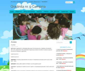 Gradinita9Campina.ro(Gradinita nr) Screenshot