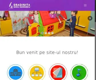 Gradinitamihaieminescu.ro(Un simplu sit WordPress) Screenshot