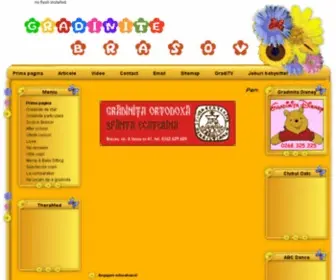 Gradinitebrasov.ro(Gradinite Brasov) Screenshot