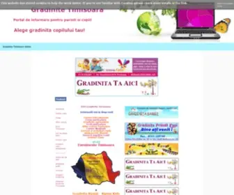Gradinitetimisoara.info(Gradinite Timisoara) Screenshot