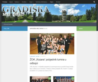 Gradiskamojgrad.com(Gradiška) Screenshot