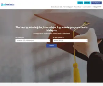 Gradmalaysia.com(Graduate Jobs) Screenshot