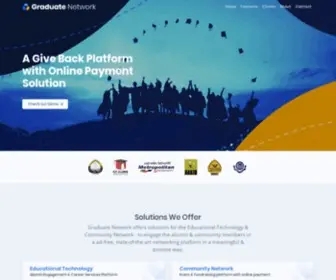 Gradnet.io(Graduate Network) Screenshot