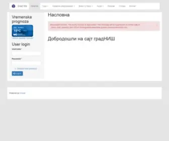 Gradnis.com(Насловна) Screenshot