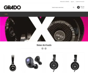 Grado.com.sg(Grado) Screenshot