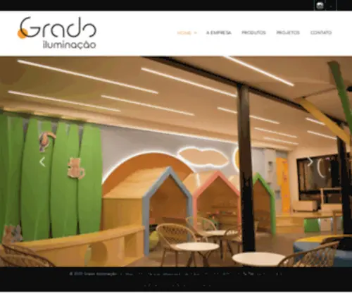 Gradoiluminacao.com.br(Iluminação) Screenshot