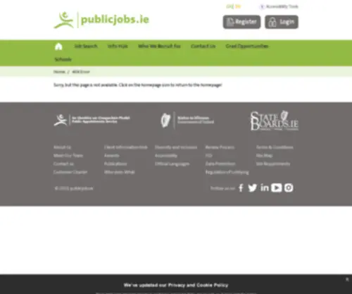 GradpublicJobs.ie(GradpublicJobs) Screenshot