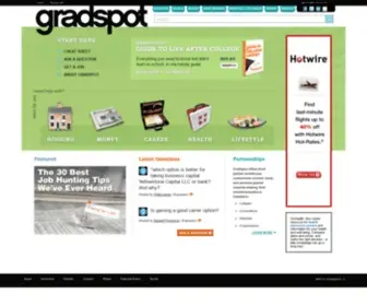 Gradspot.com(Life After College) Screenshot