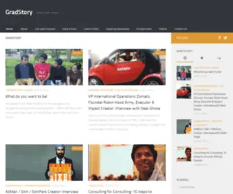 Gradstory.in(Stories that matter) Screenshot