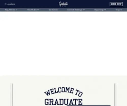 Graduate.com(Web hosting) Screenshot