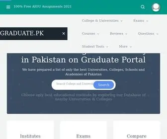 Graduate.pk(Best Universities in Pakistan) Screenshot
