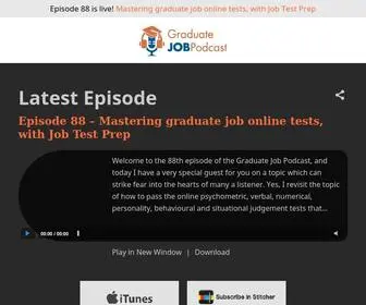 Graduatejobpodcast.com(Graduate Job Podcast) Screenshot