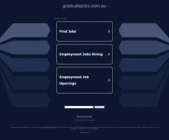 Graduatejobs.com.au(Graduate Jobs) Screenshot