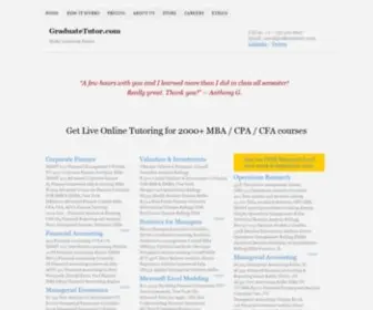 Graduatetutor.com(Graduate Tutor) Screenshot