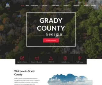 Gradycountyga.gov(Grady County) Screenshot