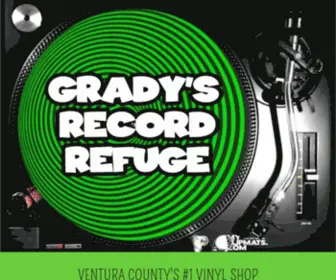 Gradysrecordrefuge.com(Grady's Record Refuge) Screenshot