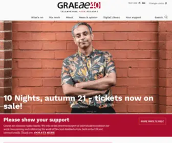 Graeae.org(Graeae Theatre Company) Screenshot