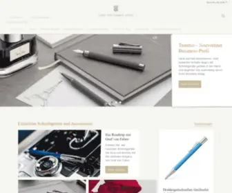 Graf-VON-Faber-Castell.ch(Offizielle Homepage von Graf von Faber) Screenshot