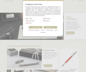 Graf-VON-Faber-Castell.de(Graf von Faber) Screenshot
