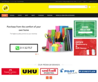 Graf.qa(Largest online stationary in Qatar) Screenshot