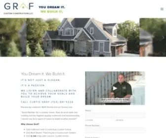 Grafcustomhomes.com(Graf Custom Homes) Screenshot