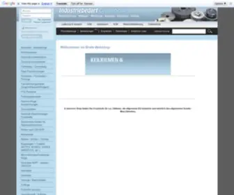 Grafe-Shop.de(Industriebedarf Grafe Shop) Screenshot