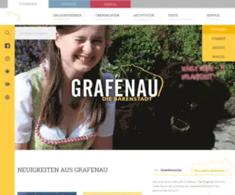 Grafenau.de(Grafenau am Nationalpark Bayerischer Wald) Screenshot