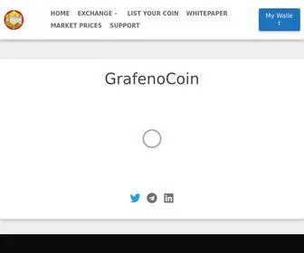 Grafenocoin.com(GFNC) Screenshot