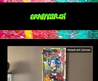 Graffeur.ch(Graffiti Artist Suisse) Screenshot