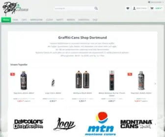 Graffiti-Cans.com(Graffiti Cans Shop Dortmund) Screenshot