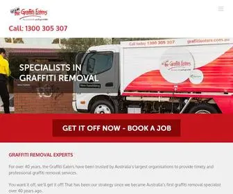 Graffitieaters.com.au(Graffiti Removal Services) Screenshot