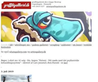 Graffitigalleriet.dk(Graffiti) Screenshot