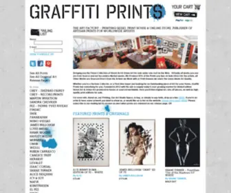 Graffitiprints.com(Graffiti Prints) Screenshot