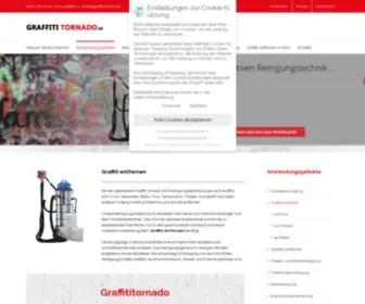 Graffititornado.de(Graffiti entfernen) Screenshot