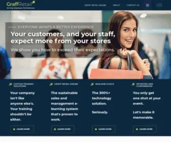 Graffretail.com(Retail Sales Training for Retail Stores) Screenshot
