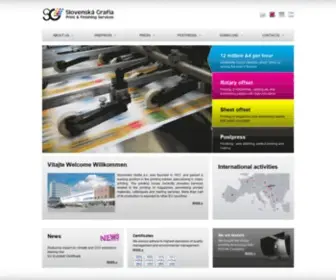 Grafia.sk(Slovenská Grafia) Screenshot