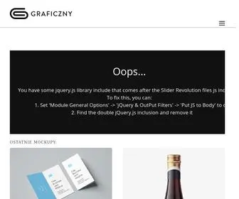 Graficzny.com.pl(Mockupy i wizualizacje) Screenshot