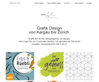 Grafik-ART.ch(Starker visueller Auftritt) Screenshot