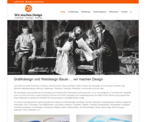 Grafik-Bauer.de(Wir machen Design) Screenshot