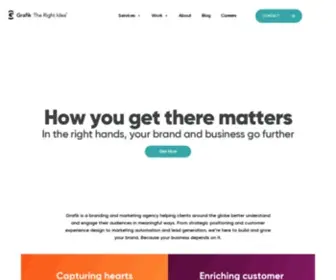 Grafik.agency(Branding and Marketing Agency) Screenshot