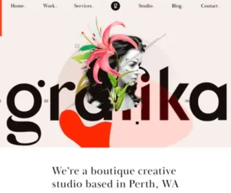 Grafikastudio.com.au(Grafika Studio) Screenshot